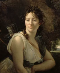 Mademoiselle Duchesnoy in der Rolle der Dido